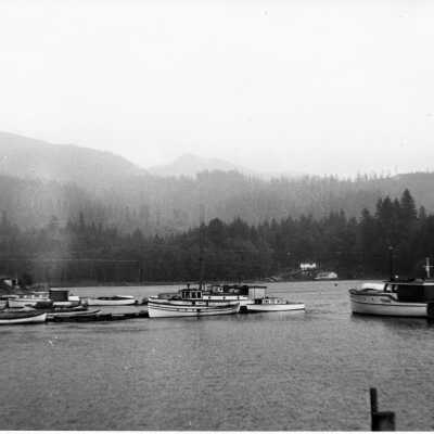 Wharf and Boats, Deep Cove