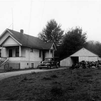 Ellis Farmhouse and Truck