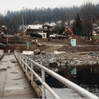 Foot of Gallant development Nov 86