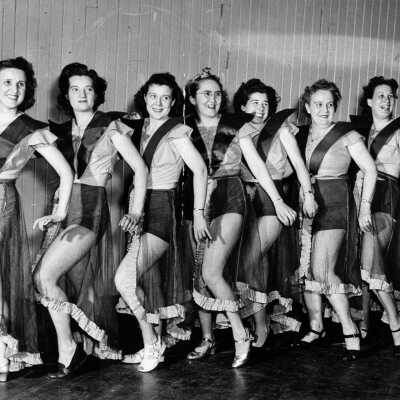 Dance Hall Dance Line 1948