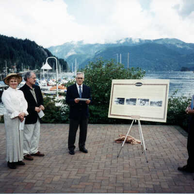 Regatta sign unveiling