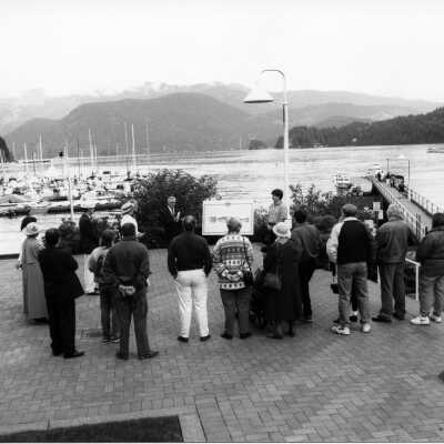 Regatta sign unveiling