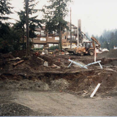 Foot of Gallant development Nov 86