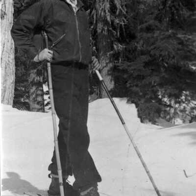 Beaton, Ian skiing on Mt Seymour
