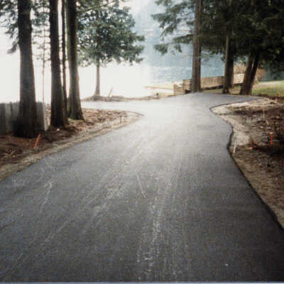 Roadway to Canoe Rentals Nov 86