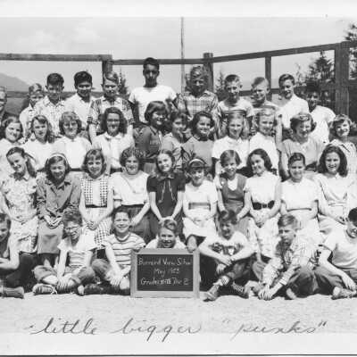 Burrard View School class