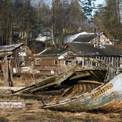 Maplewood Mudflats, squatter's shack
