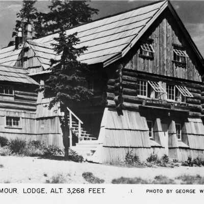 Mt Seymour Lodge postcard