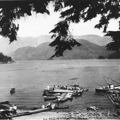 View from Dance Hall to Cove