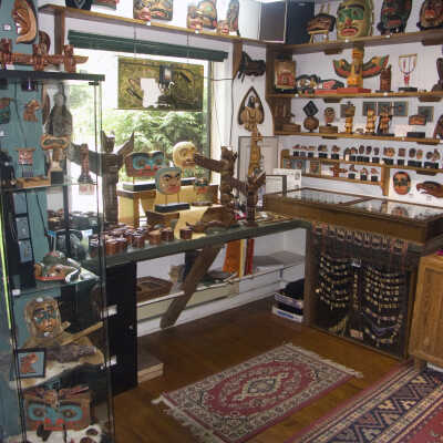 Coast Raven Design Studio Inside sto