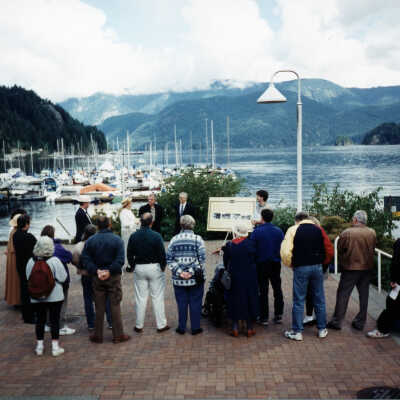 Regatta sign unveiling