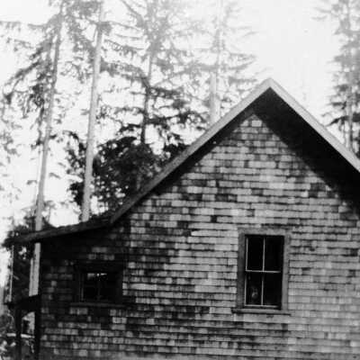 Gillis first home, Mt Seymour Pkwy Side View