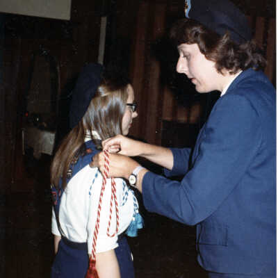 Janet Ratcliffe Guide Leader 1975