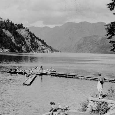 Wharf Below Deep Cove Dance Hall
