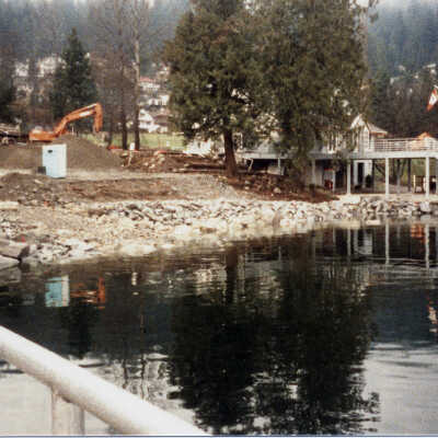 Between DCYC & Gov't Wharf development Nov 86
