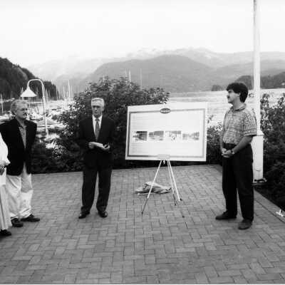 Regatta sign unveiling