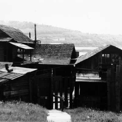 Maplewood Mudflats view of rear 1986