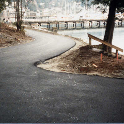 DC Park to Gov't Wharf development Nov 86
