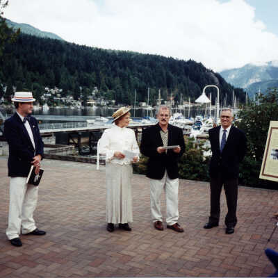 Regatta sign unveiling