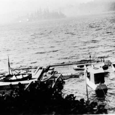 Strathcona bottom, boats at dock