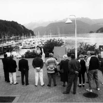 Regatta sign unveiling