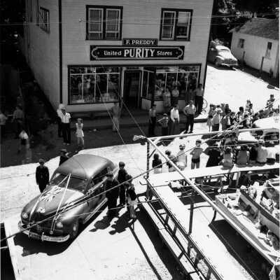 Kinsmen Event in front of Purity Store