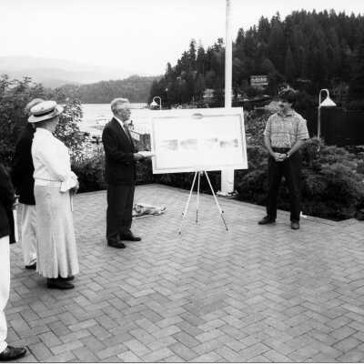 Regatta sign unveiling