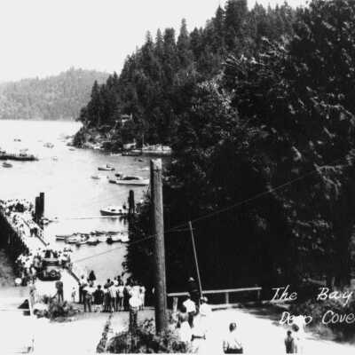 The Bay, Deep Cove, BC - Government Wharf at end of Second Street