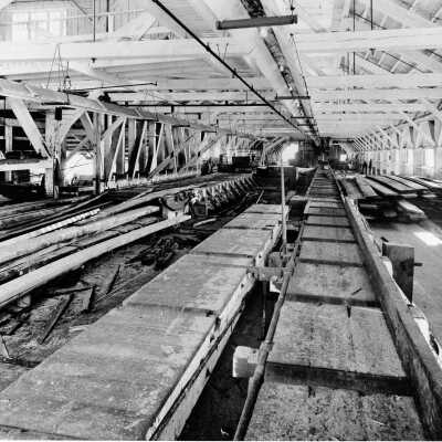 Dollar Mill Interior of mill Aug 1918