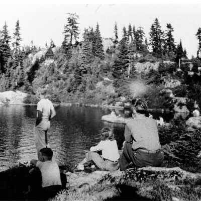 Mt Seymour bldgs 1950