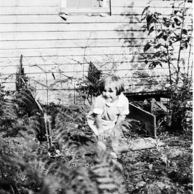 Kit Penny in garden