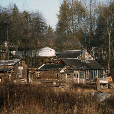 Maplewood Mudflats, squatter's shack