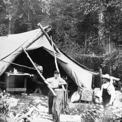 Cook Tents for Workers Woodlands