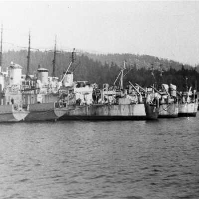 Bedwell Bay, Surplus Navy Ships