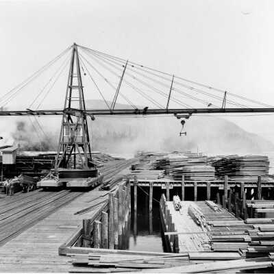 Dollar Mill Electric crane June 1919