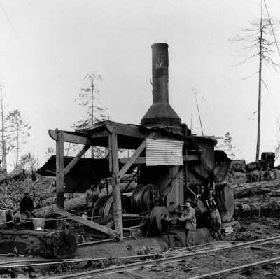 Yarding Donkey Engine
