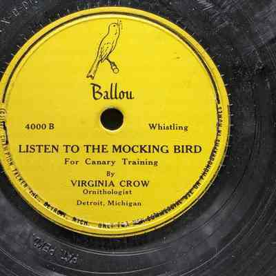 Listen to the Mockingbird