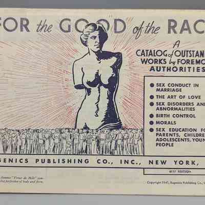 For the Good of the Race Catalog