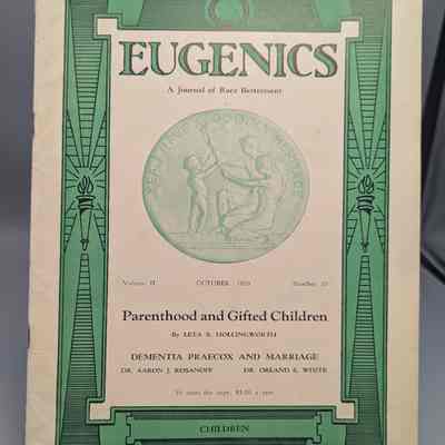 Eugenics: Volume 2 Number 10