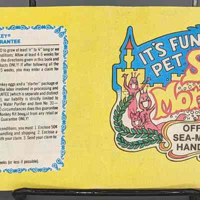 Official Sea Monkey Handbook