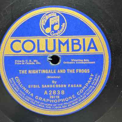 The nightingale and the frogs