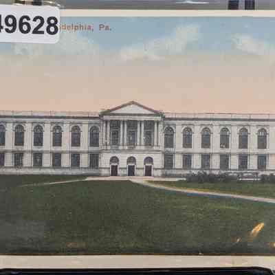 North Building Postcard Front