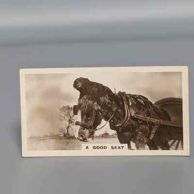 De Reszke Cigarette Card: A Good Seat
