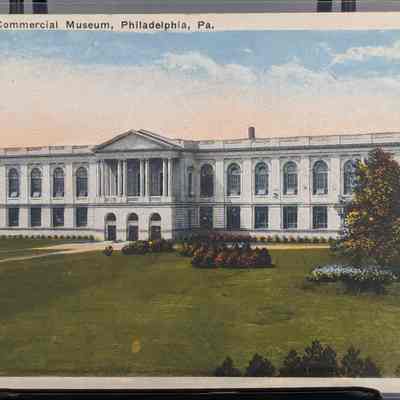 Commercial Museum Postcard