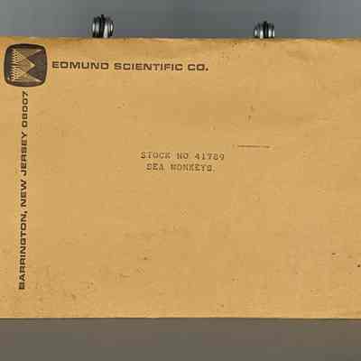 Sea Monkey Packets Envelope