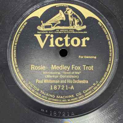 Rosie -- Medley Fox Trot
