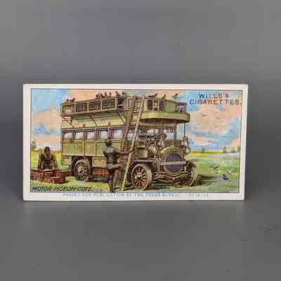 Wills's Cigarettes card : Motor Pigeon Cote