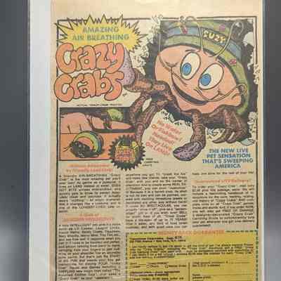 Crazy Crabs Ad Clipping