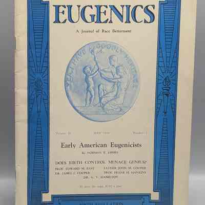 Eugenics: Volume 11 Number 5