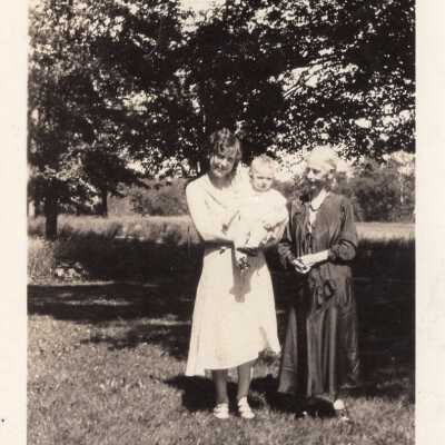 Two Women with Baby